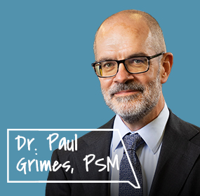 On the Couch with Dr Paul Grimes PSM